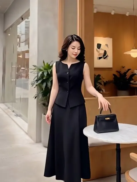 Váy dáng xoè VA753 – P'ranis